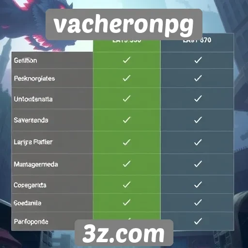 Comparativo entre vacheronpg e outras plataformas de jogos